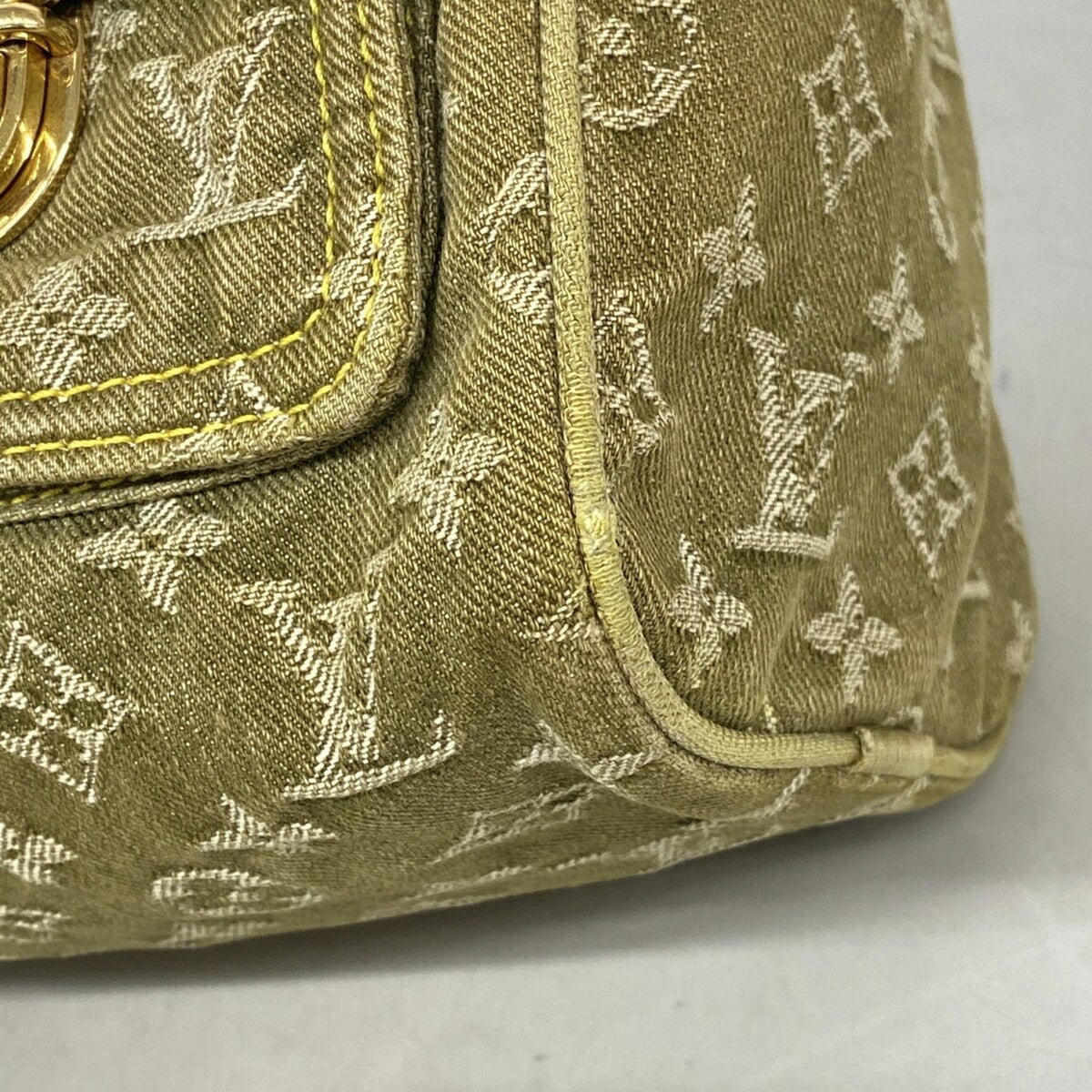 Louis Vuitton Green Handbag (Pre-Owned)